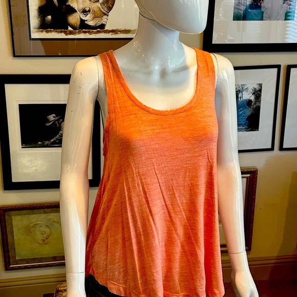 Splendid Tangerine Tank Top - Picture 1 of 6